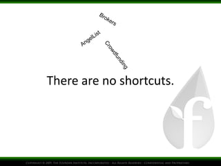 There are no shortcuts. 
 
