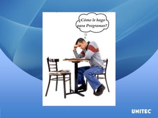 ¿Cómo le hago
para Programar?
 