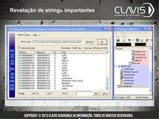 Revelação de strings importantes
 