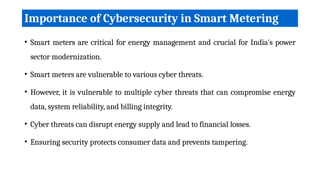Security tests on smart meter and issues | PPTX