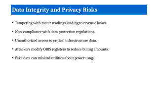 Security tests on smart meter and issues | PPTX