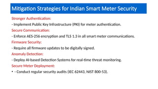 Security tests on smart meter and issues | PPTX