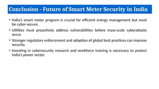 Security tests on smart meter and issues | PPTX