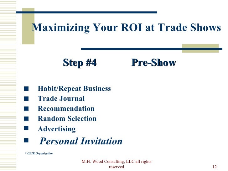 trade show invite templates