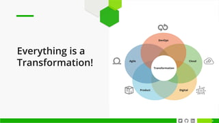 Everything is a
Transformation!
8
 