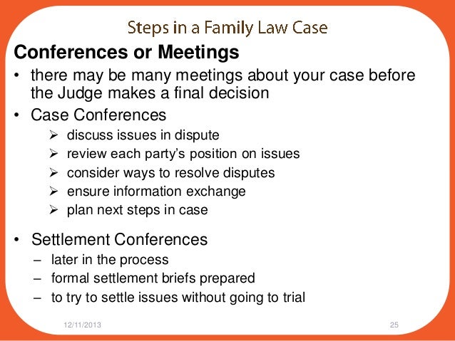 your day in family court how to prepare and what to expect mandatory settlement conference brief form