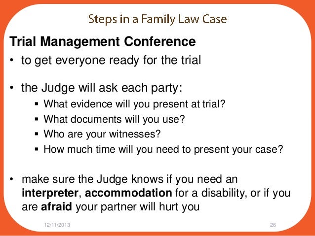 your day in family court how to prepare and what to expect mandatory settlement conference brief form