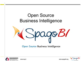 Open Source  Business Intelligence  