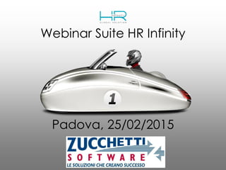 Webinar Suite HR Infinity
Padova, 25/02/2015
 