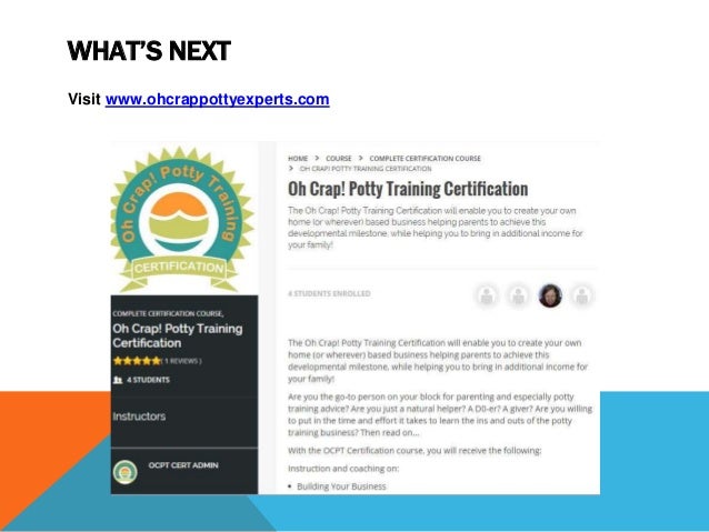 toilet training certificate