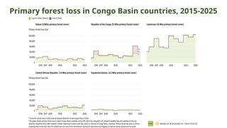 Primary forest loss in Congo Basin countries, 2015-2025
 