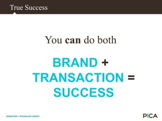 Marketing + Technology Agency  Strategic Insights + Positioning