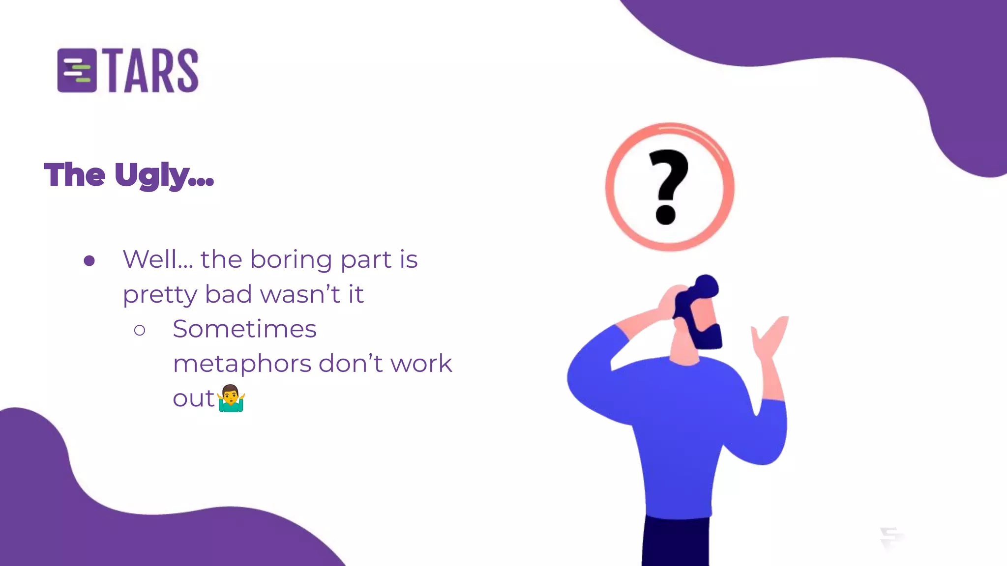 E-commerce customer support chatbot - Tars webinar