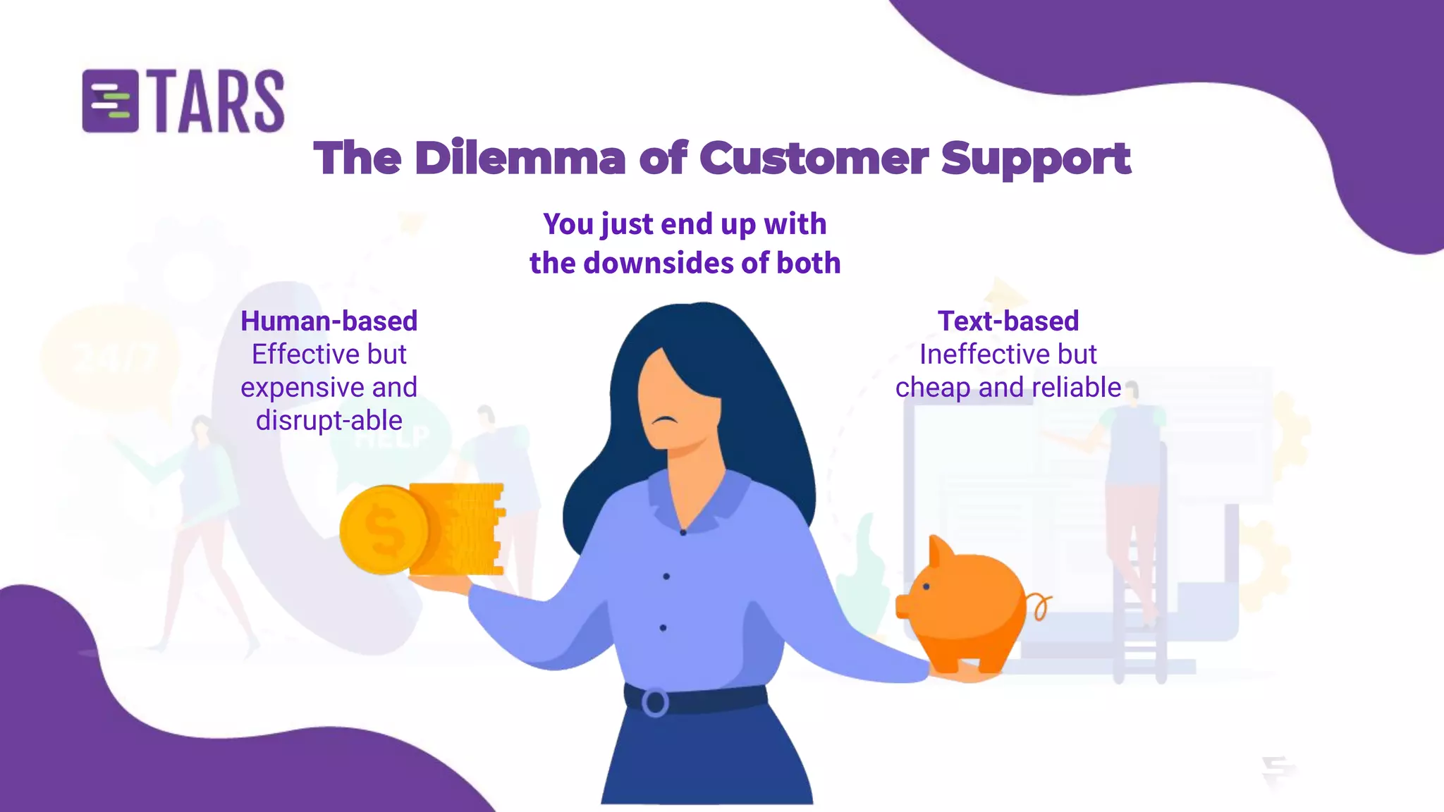 E-commerce customer support chatbot - Tars webinar