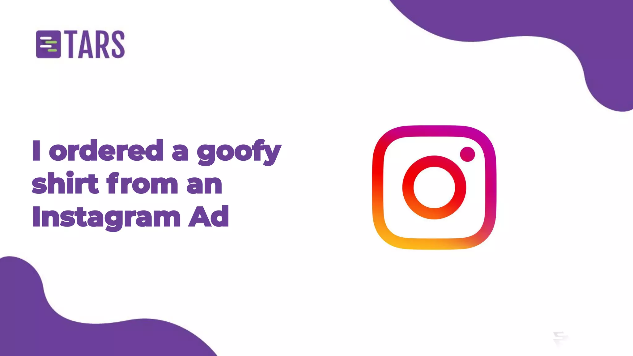 E-commerce customer support chatbot - Tars webinar