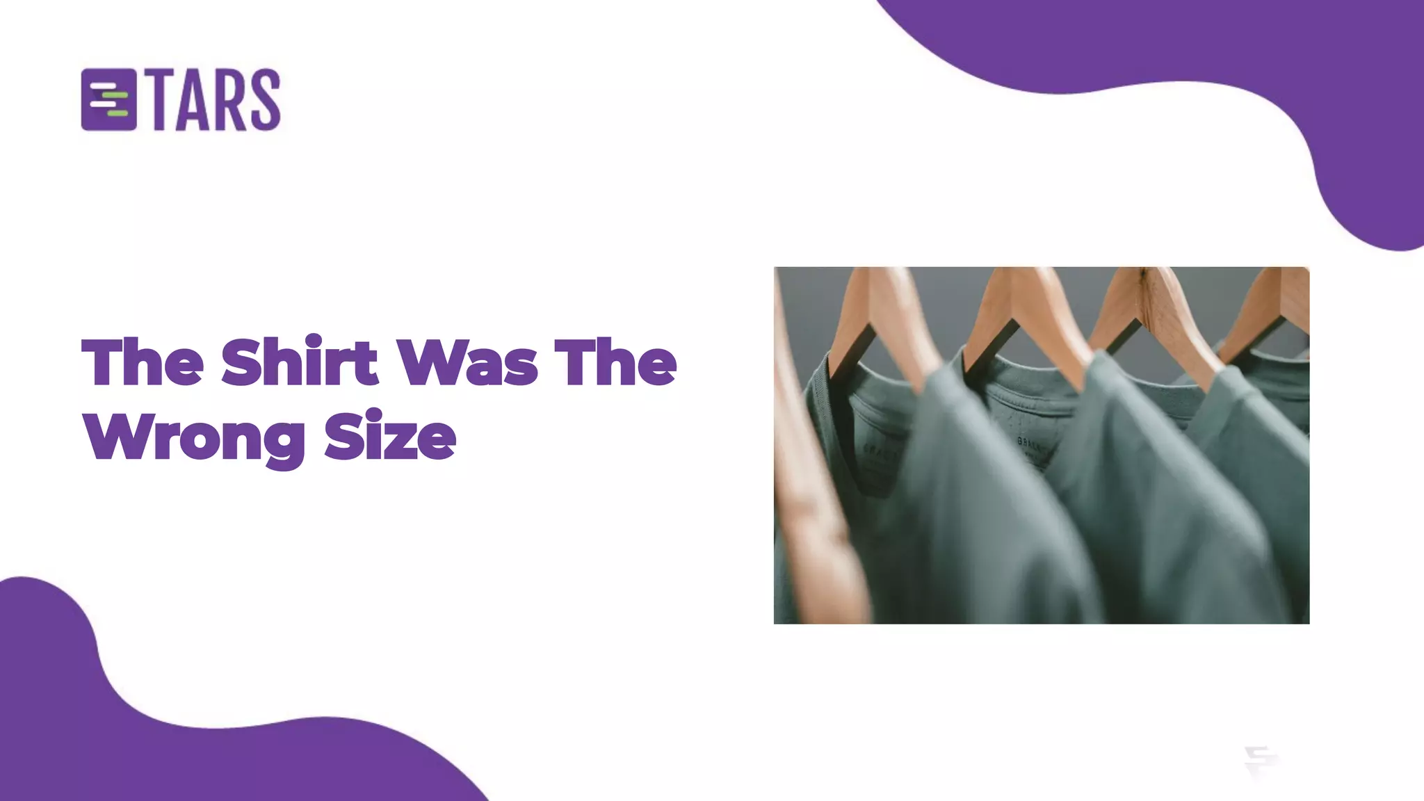 E-commerce customer support chatbot - Tars webinar