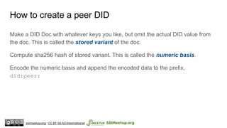 Peer DIDs: a secure and scalable method for DIDs that’s entirely off ...