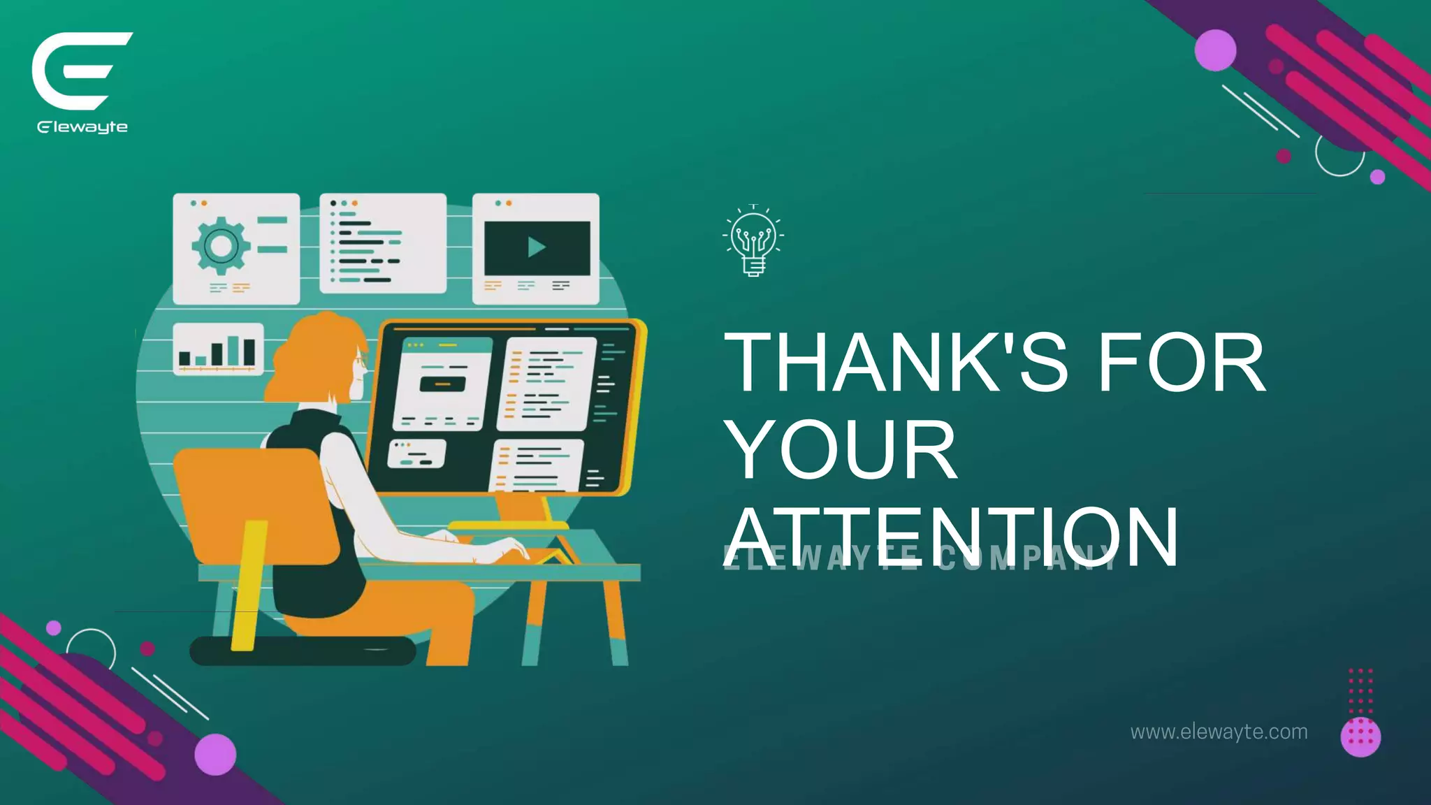 THANK'S FOR
YOUR
ATTENTION
 