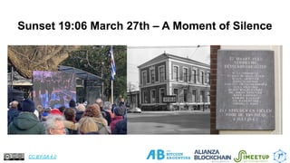 3
Sunset 19:06 March 27th – A Moment of Silence
CC BY-SA 4.0
 