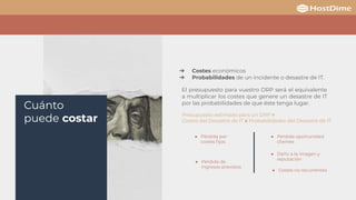 Elementos de productividad: DRP / Backup / BCP | PDF