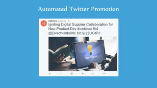 Automated Twitter Promotion
 