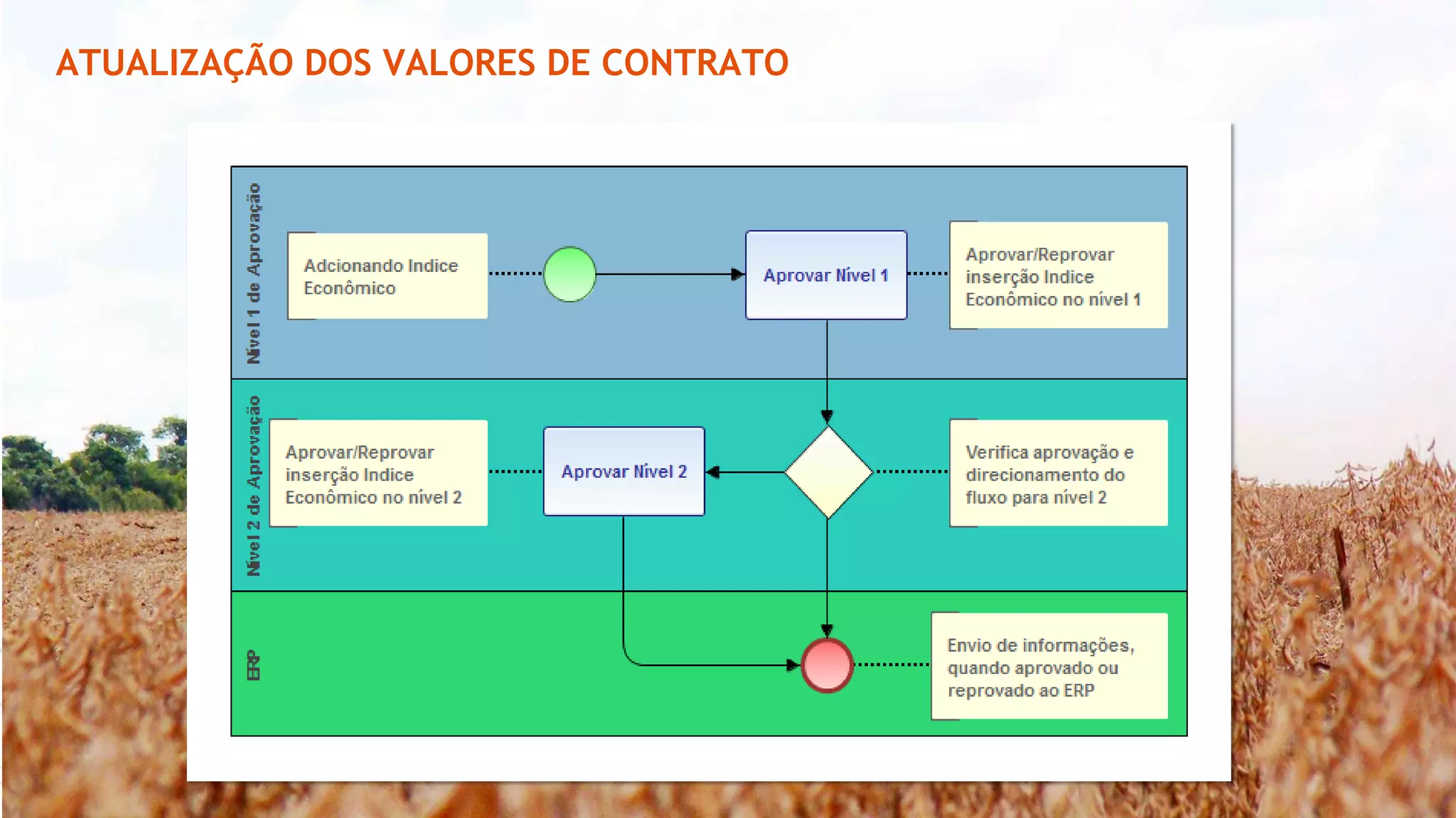 ATUALIZAÇÃO DOS VALORES DE CONTRATO
 