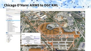 Chicago O’Hare: AIXM5 to OGC KML
 