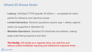 Alluxio Webinar | Alluxio + S3 A Tiered Architecture for Latency ...