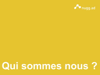 © COPYRIGHT 2013ONLINE INTELLIGENCE SOLUTIONS
Qui sommes nous ?
 