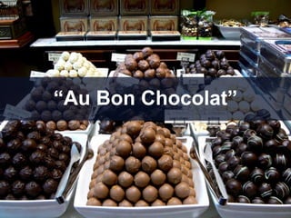© COPYRIGHT 2013ONLINE INTELLIGENCE SOLUTIONS
“Au Bon Chocolat”
 