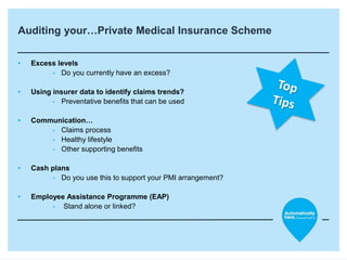How to...audit your employee benefit schemes | PPTX
