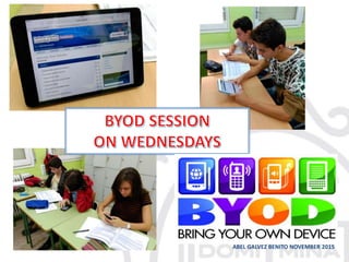 • .
BE SMART, GET MOBILE
ABEL GALVEZ BENITO NOVEMBER 2015
 