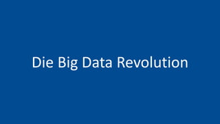 Die Big Data Revolution
 