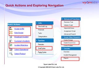 Quick Actions and Exploring Navigation  