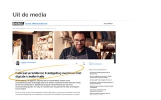 Uit de media
 