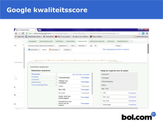 Google kwaliteitsscore
 