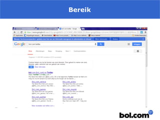 Bereik

 