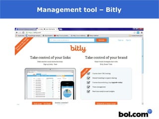 Management tool – Bitly

 