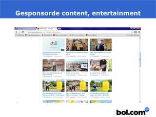 Gesponsorde content, entertainment

 