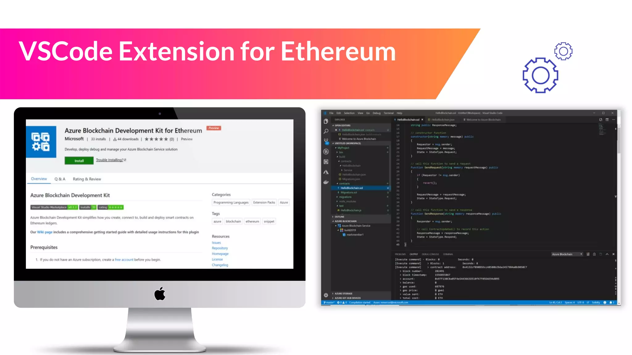 VSCode Extension for Ethereum
 