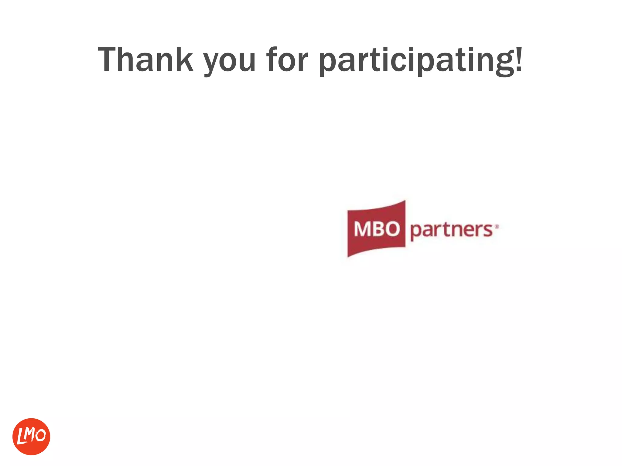 Thank you for participating!
 