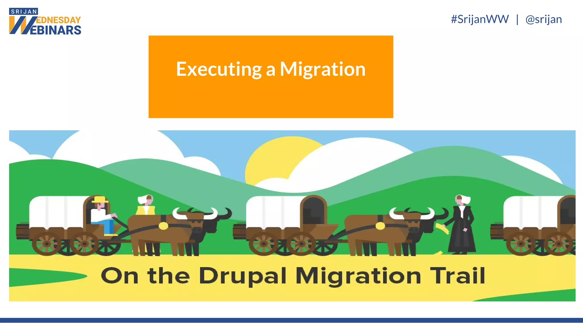 #SrijanWW | @srijan
Executing a Migration
 