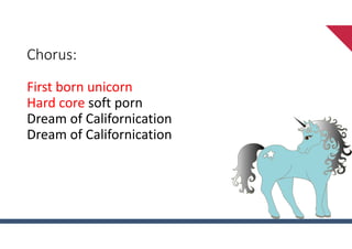 Learn English with a song - Californication | PPT