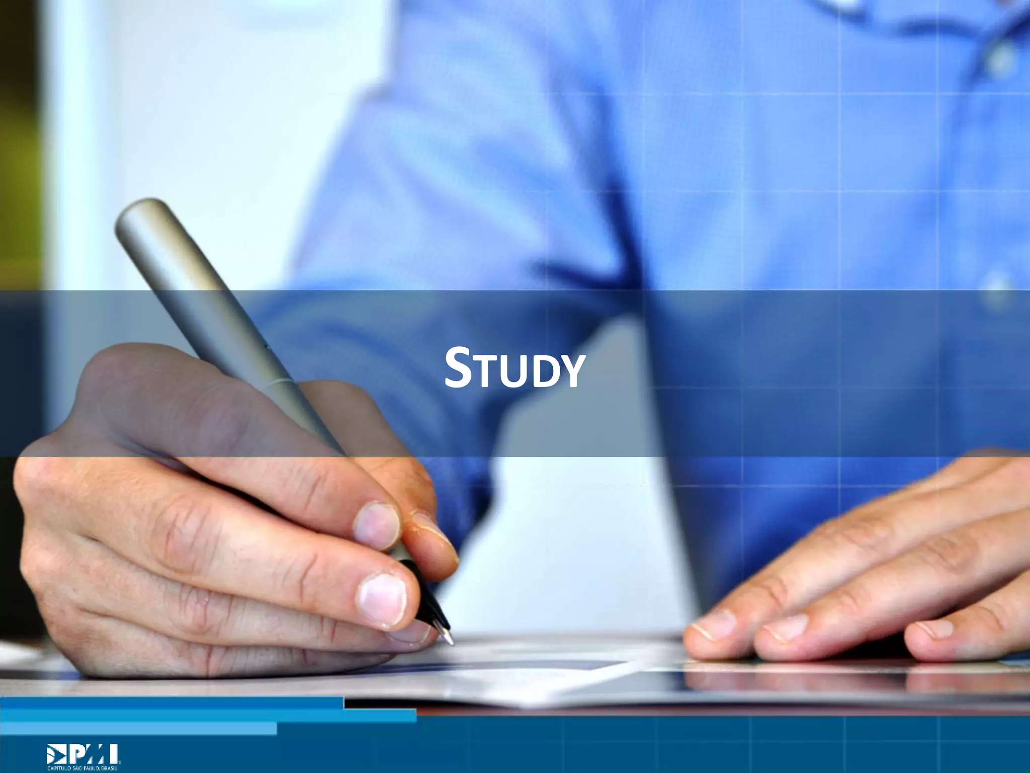 Título do Slide
Máximo de 2 linhas
STUDY	
  
 