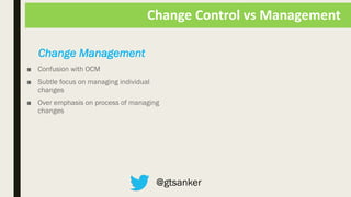 Change Control in ITIL4: So Much More Than a New Name | PDF