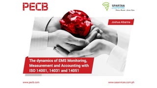 Checking the EMS performance
The dynamics of EMS Monitoring, Measurement and Accounting with ISO 14001, 14031 and
14051
v
 