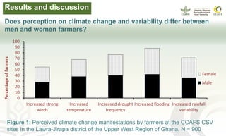 Gender and climate risk management: Evidence of climate information use in Ghana