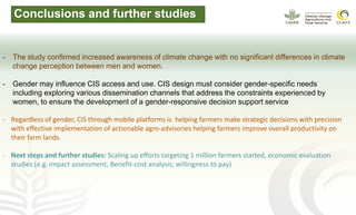 Gender and climate risk management: Evidence of climate information use in Ghana