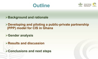 Gender and climate risk management: Evidence of climate information use in Ghana