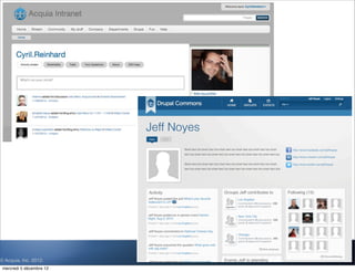 © Acquia, Inc. 2012.
 mercredi 5 décembre 12
 